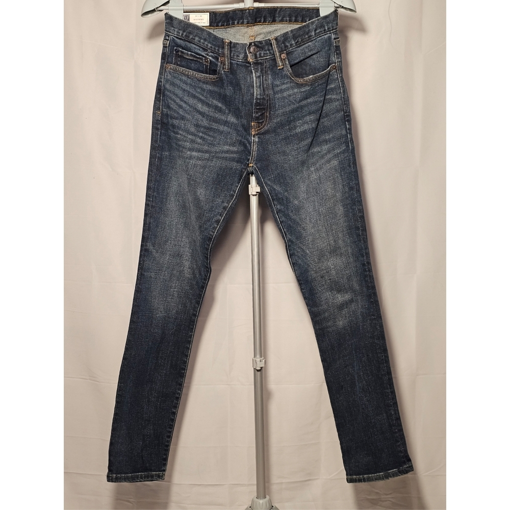 Gap Men's Dark Blue Skinny Jean